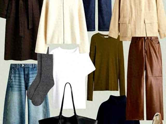 告别穿搭烦恼！9件基础款衣服轻松打造一周不重样造型，时尚就这么简单