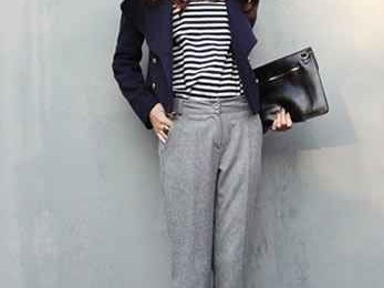 穿对上衣秒变长腿精 宽松裤子的万能搭配公式