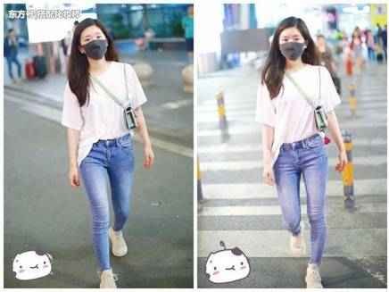 丰满身材穿搭指南：跟赵露思学穿衣，黑色贴身裙穿出曲线自信